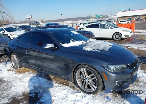 2020 BMW 440I из США, поврежденный, VIN WBA4W7C06LAH17179